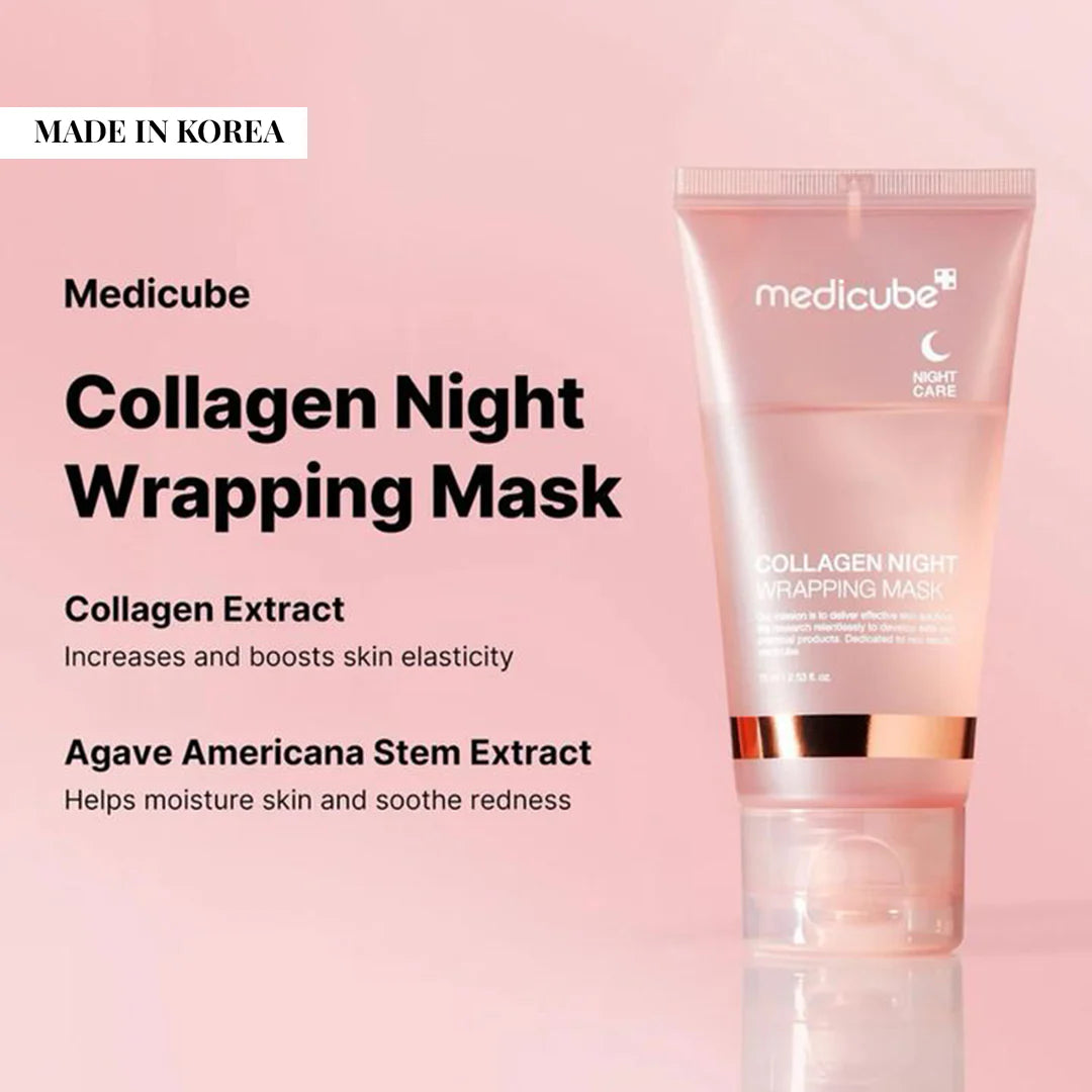 Medicube Collagen Overnight Wrapping Mask - Pack of 2