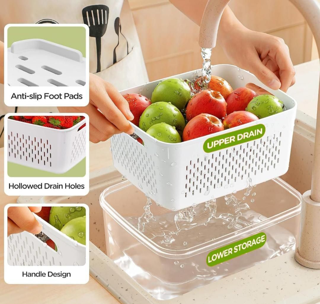 CoolCrate Fridge Container Set (Pack of 2)