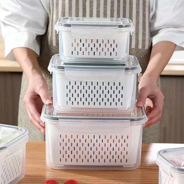 CoolCrate Fridge Container Set (Pack of 2)