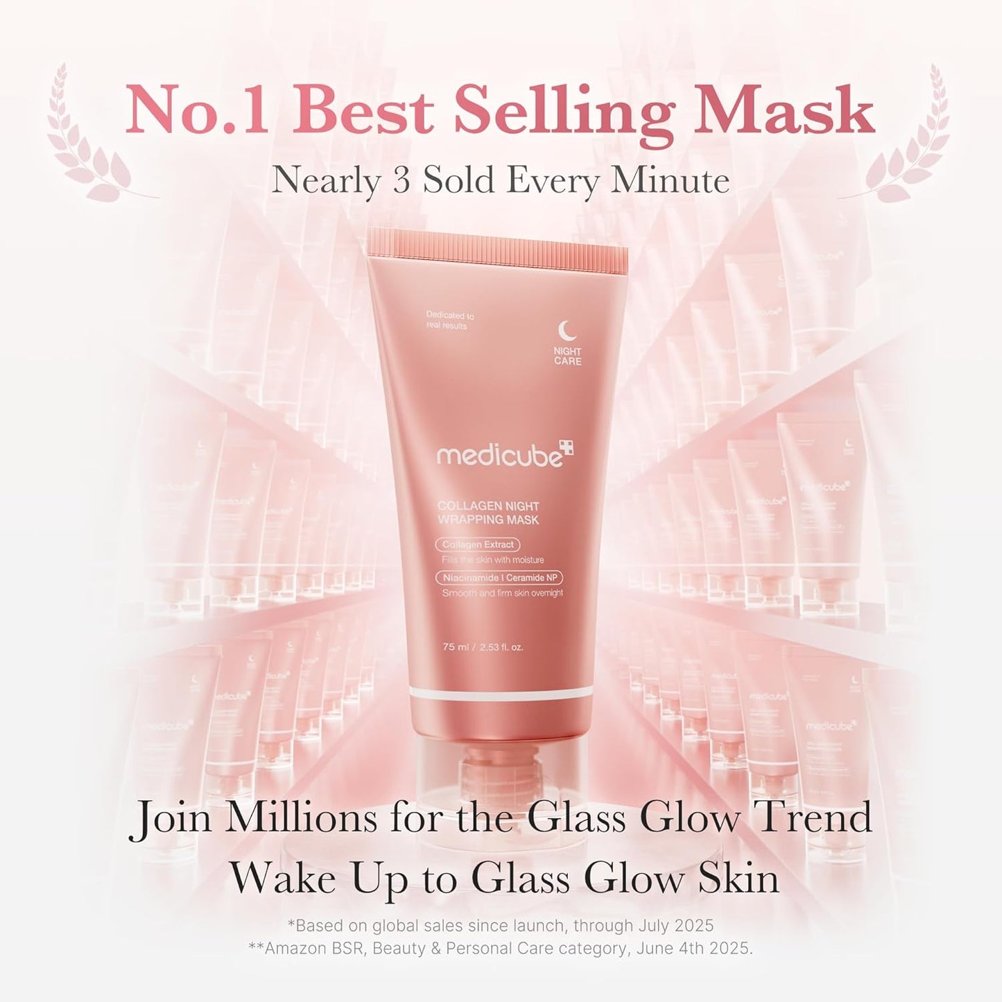 Medicube Collagen Overnight Wrapping Mask - Pack of 2