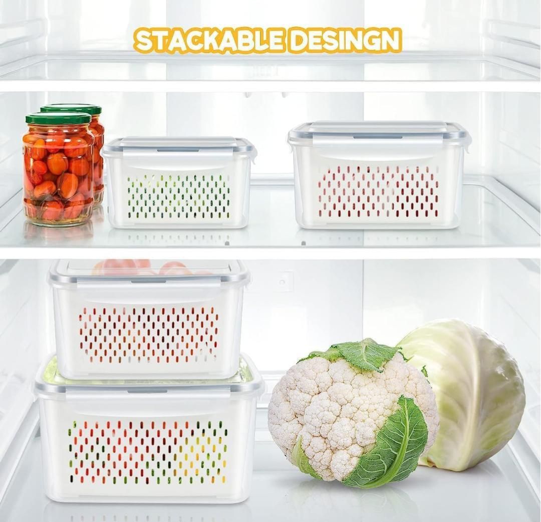 CoolCrate Fridge Container Set (Pack of 2)