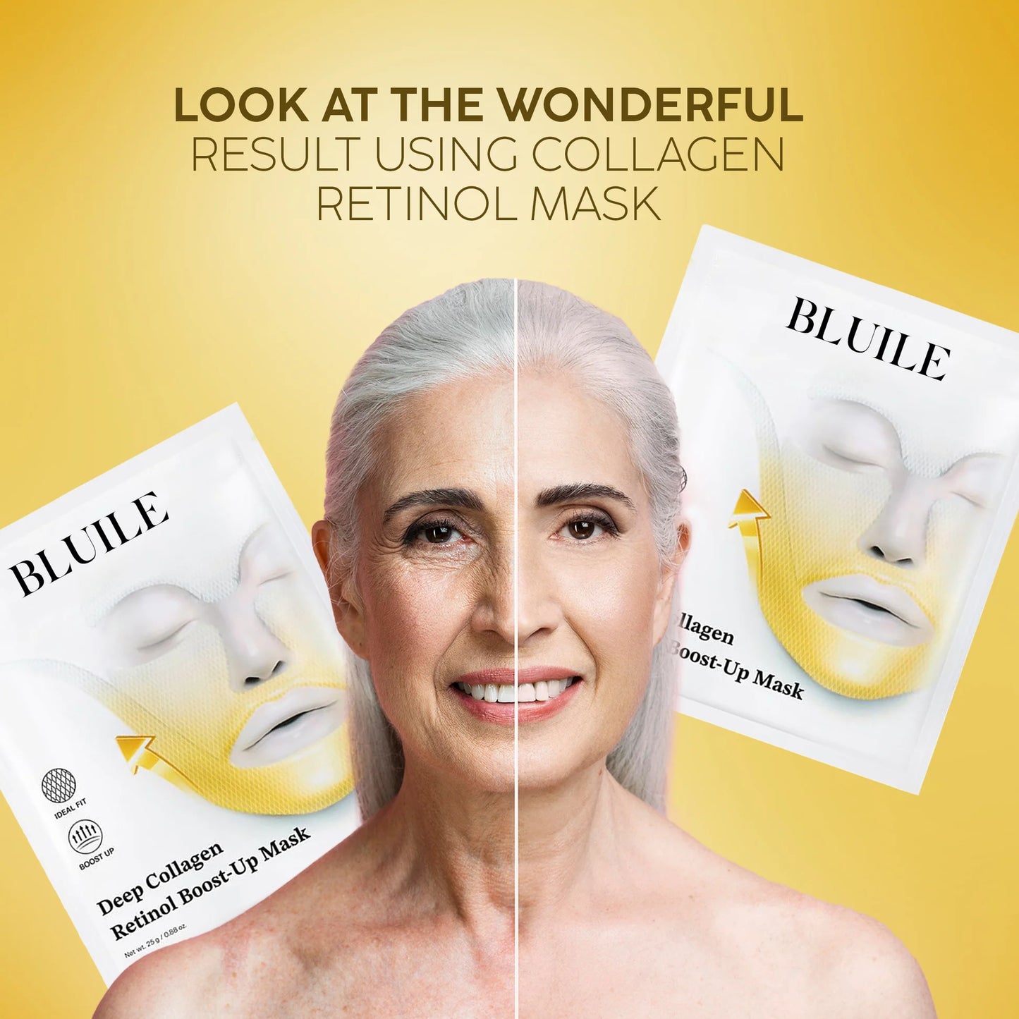 Deep Collagen Retinol Lift-Up Mask - 4 Sheet Pack