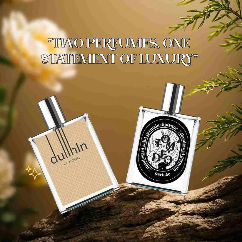 Dullhin London and Tom Deo Luxurious Perfume Combo 🔥SRK (Pack of 2)