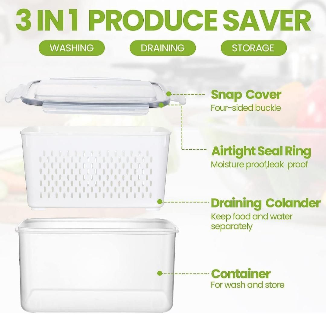 CoolCrate Fridge Container Set (Pack of 2)
