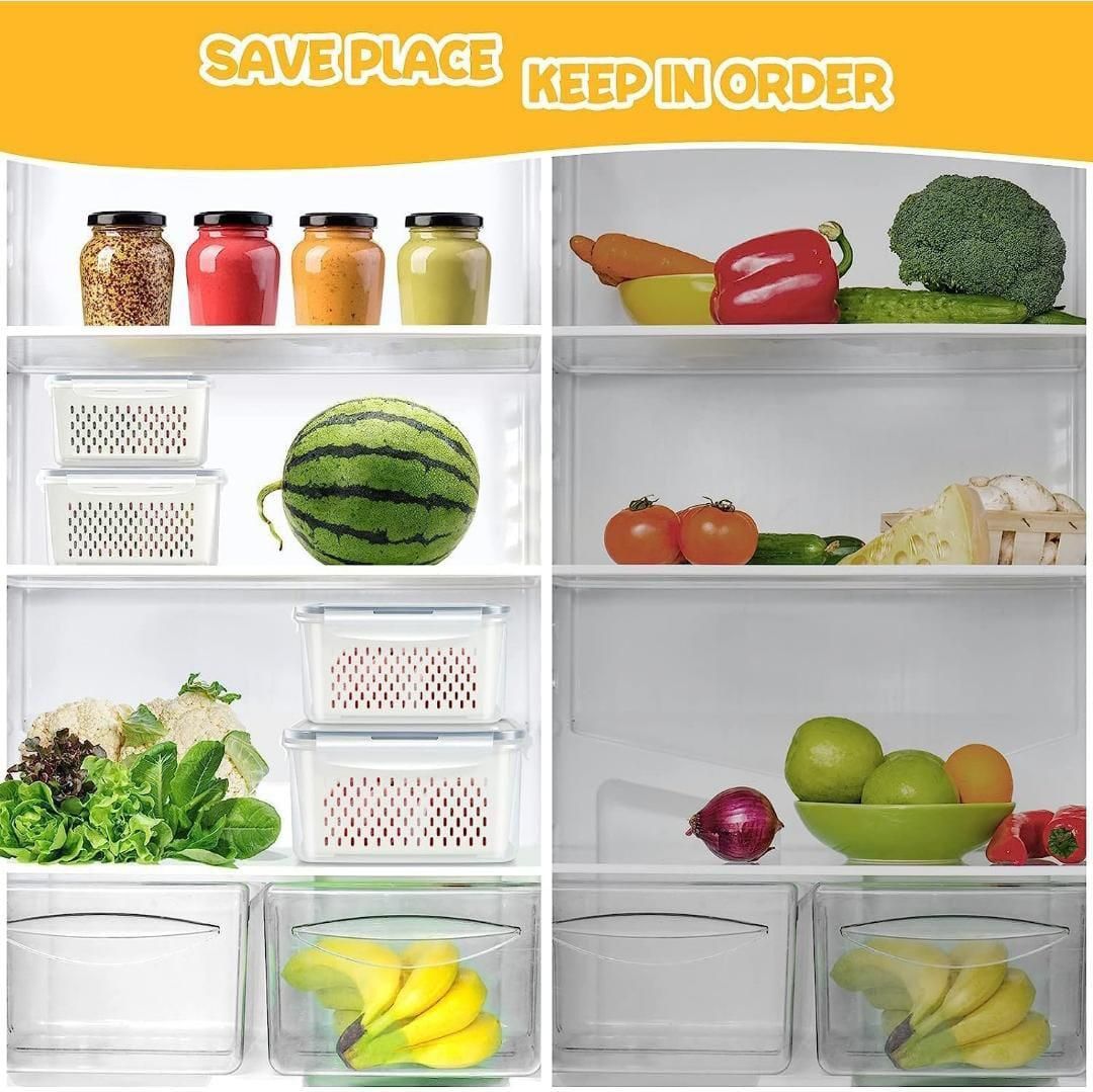 CoolCrate Fridge Container Set (Pack of 2)