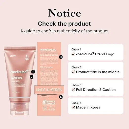 Medicube Collagen Overnight Wrapping Mask - Pack of 2